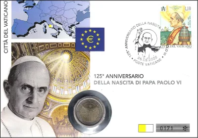 125. OBLETNICA ROJSTVA PAPEŽA PAVLA VI.